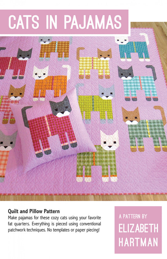 Cats in Pajamas - Designer: Elizabeth Hartman