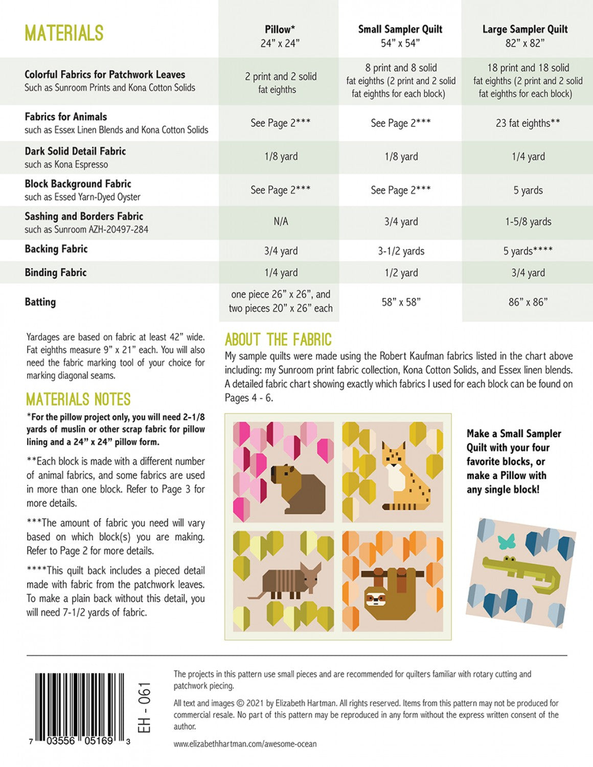 Rainbow Rainforest - Designer: Elizabeth Hartman