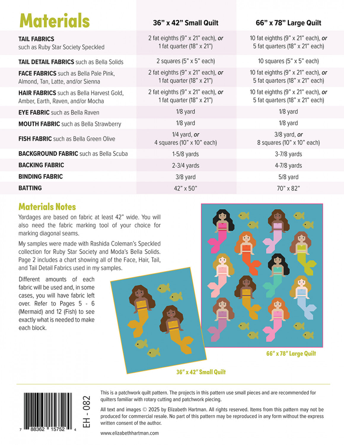 Mermaids - Designer: Elizabeth Hartman