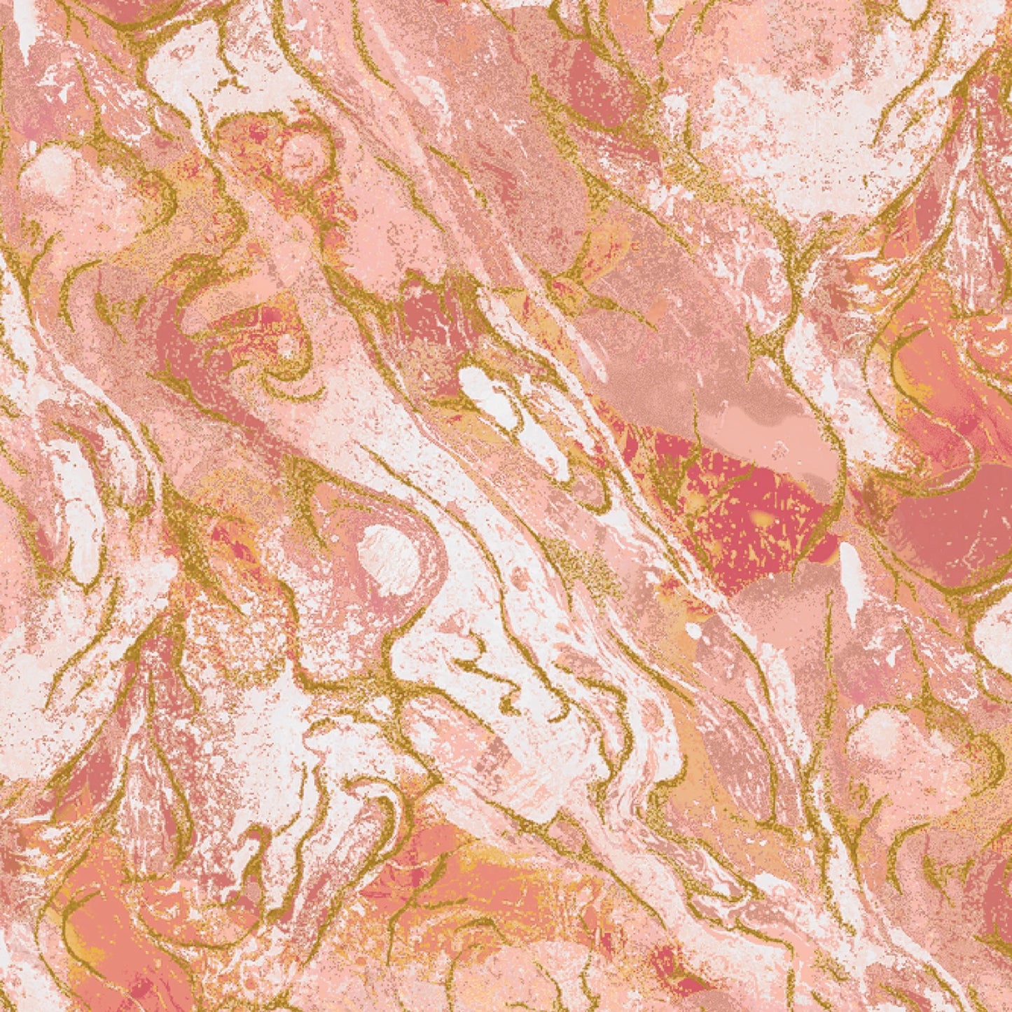 Apricot Marbled - Earth by Benartex