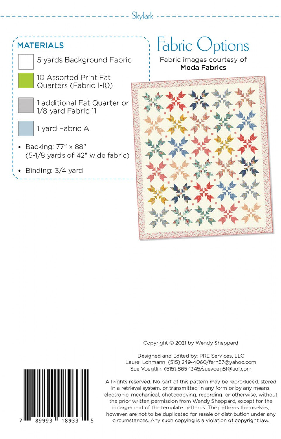 Skylark - Wendy Shepard