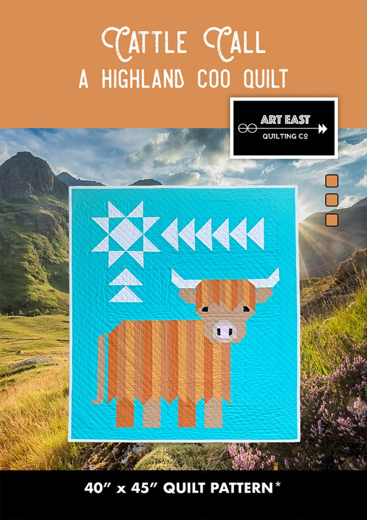 Cattle Call - Highland Cow Quilt Pattern