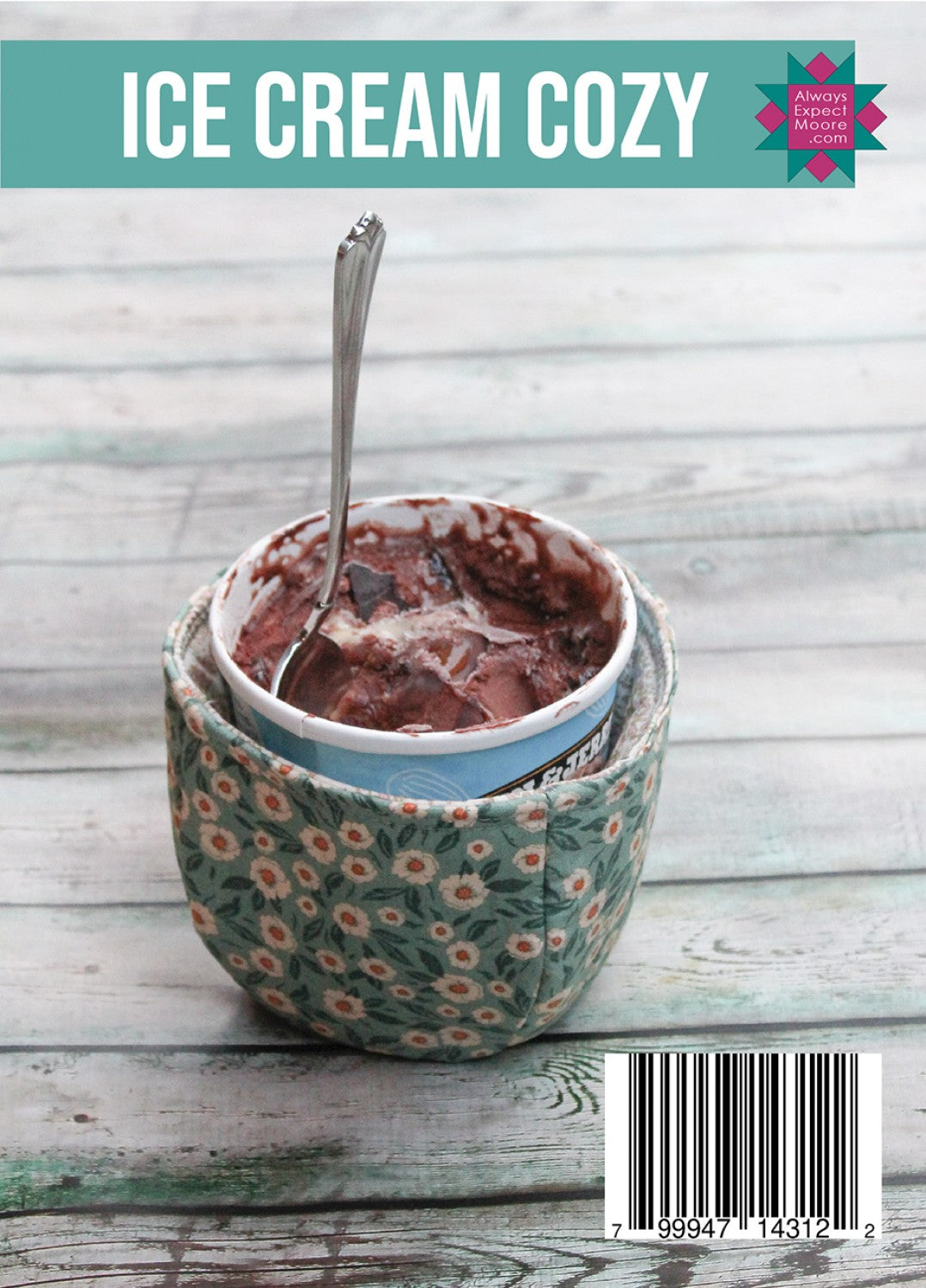 Ice Cream Cozy Postcard Pattern