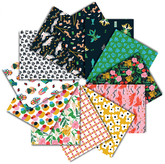 Tokyo Fat Quarter Pack (12pcs) - Take Me To Tokyo by Dear Stella