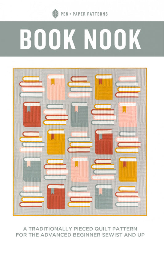 Book Nook Quilt Pattern - By: Pen and Paper Patterns