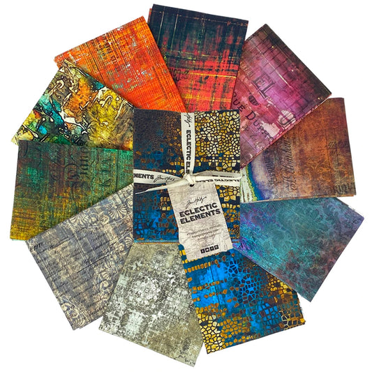 Abandoned 2 - Tim Holtz- Free spirit  - Fat Quarter Bundle (10pcs)