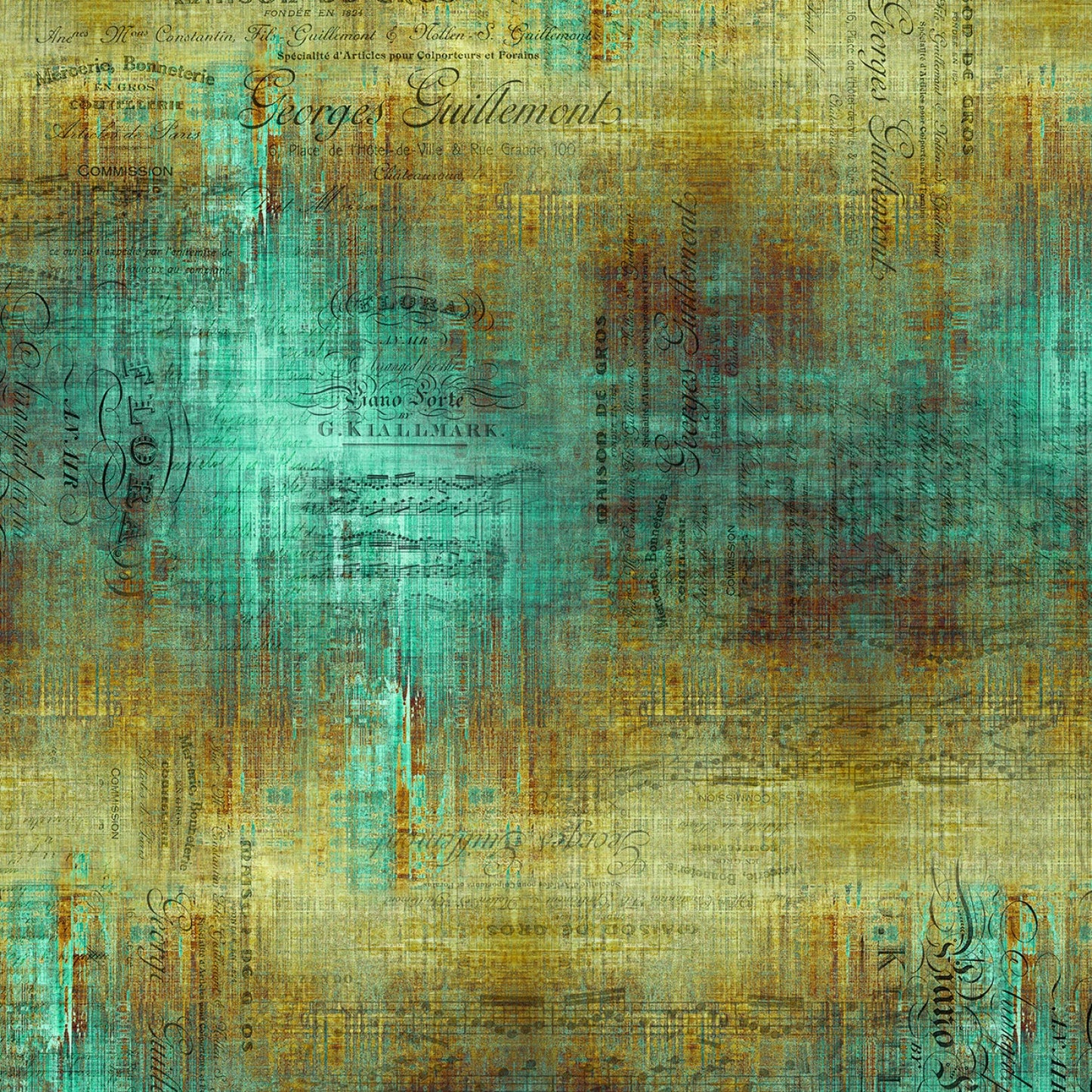 Piano Sorte Patina - Abandoned - Tim Holtz- Free Spirit