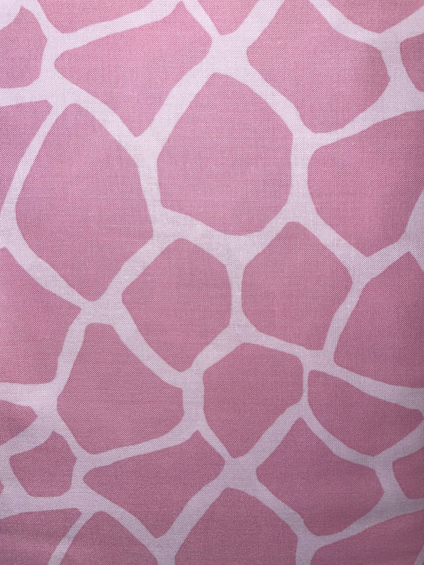 Pink Giraffe Print by Henry Glass Fabrics