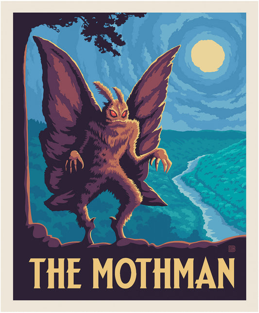 National Parks The Mothman Panel-Digitally Printed