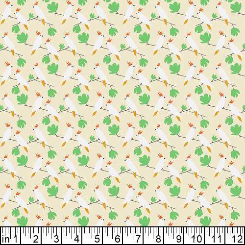 Love Birds - Tropicana by Free Spirit