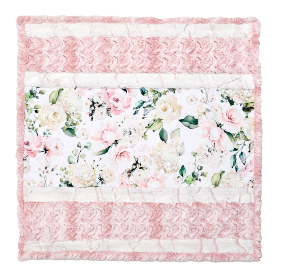 Sweet Blooms Wee One Cuddle Quilt Kit 27"X27"
