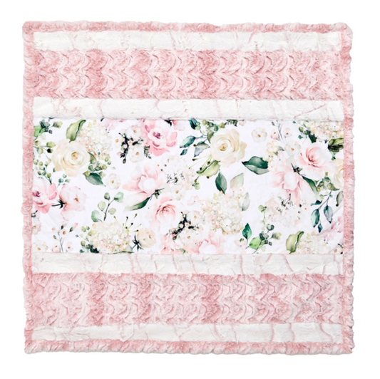 Sweet Blooms Wee One Cuddle Quilt Kit 27"X27"
