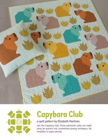Capybara Club - Designer: Elizabeth Hartman