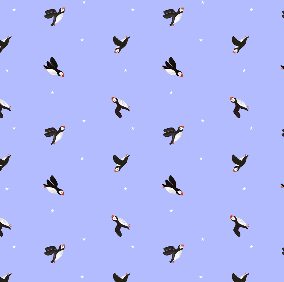 Thistle - Puffins - by Dear Stella