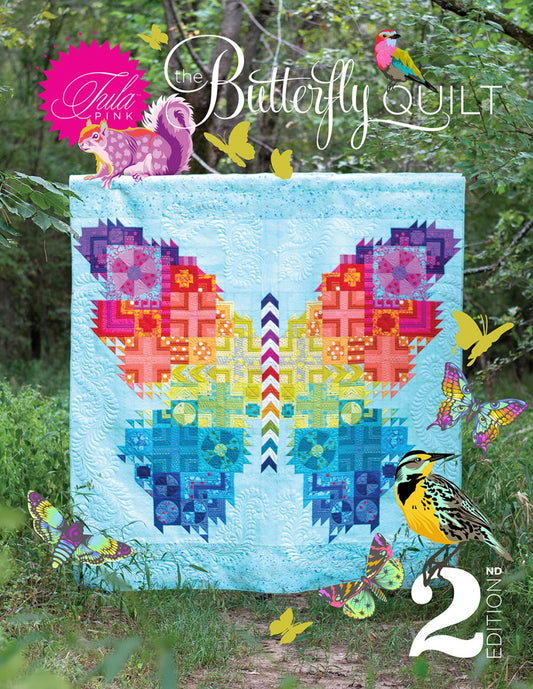 Butterfly Quilt 2nd Edition - Designer: Tula Pink