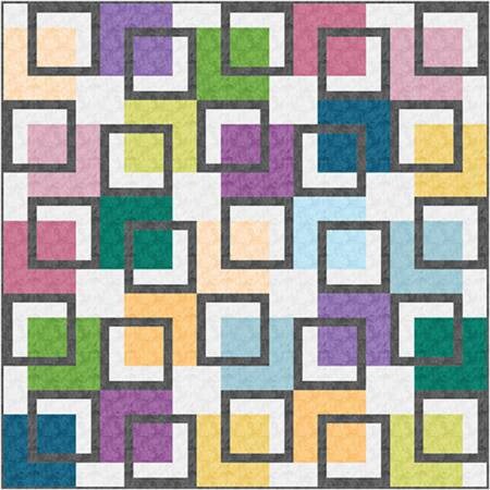 Quilt Kit - Chalk Texture - Benartex